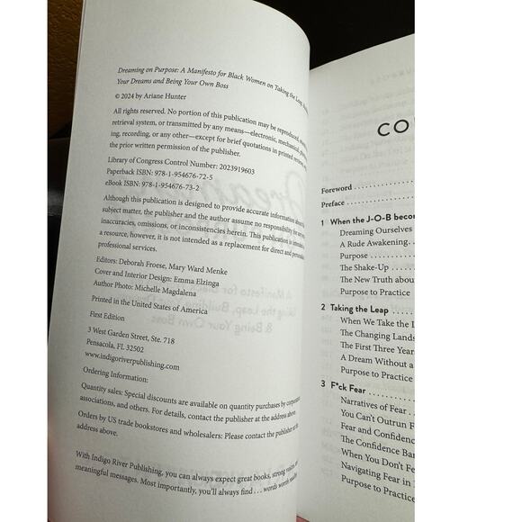 Book New Dreaming On Purpose Building Your Dreams Paperback 2024 Hunter - Picture 3 of 5